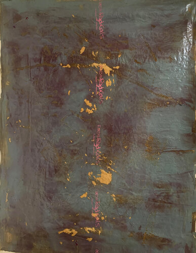 Mauve FREERADICAL de thomas ackermann, Pintura a la venta en Singulart