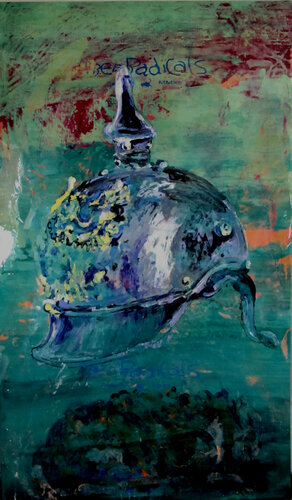 Bismarck’s Helmet ( FReerAdicaL ) von thomas ackermann, Malerei kaufen auf Singulart