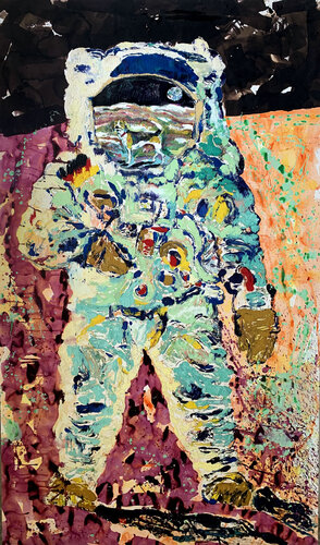 Alan Bean / James Alphaeus #2 von thomas ackermann, Malerei kaufen auf Singulart