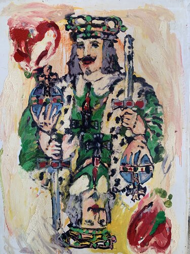 The German King of Hearts van thomas ackermann, Schilderij te koop op Singulart