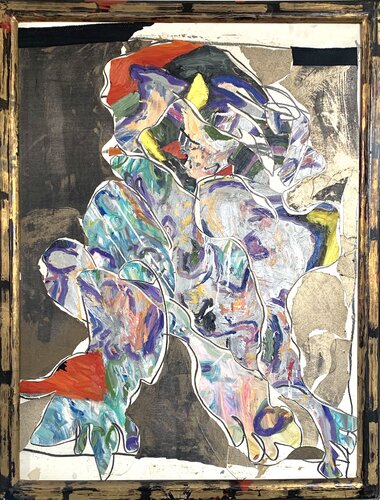 “Seated Woman  #16” ( after Matisse ) von thomas ackermann, Malerei kaufen auf Singulart