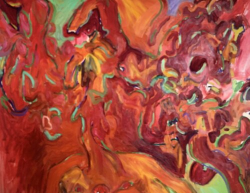 WOMAN TREE von thomas ackermann, Malerei kaufen auf Singulart