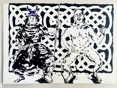 SAMURAI / SELF-PORTRAIT von thomas ackermann, Druck kaufen auf Singulart