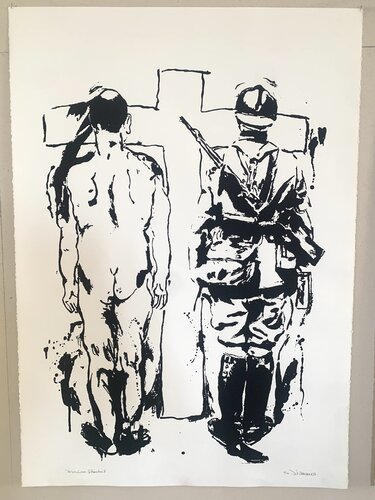 BELGIAN CROSS SELF-PORTRAIT van thomas ackermann, Afdruk te koop op Singulart