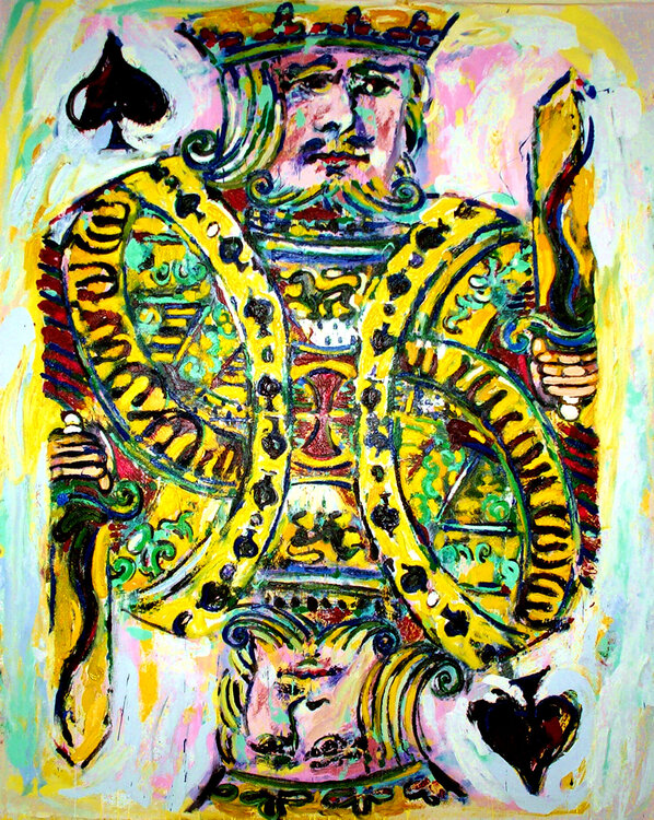 The English King of Spades thomas ackermann