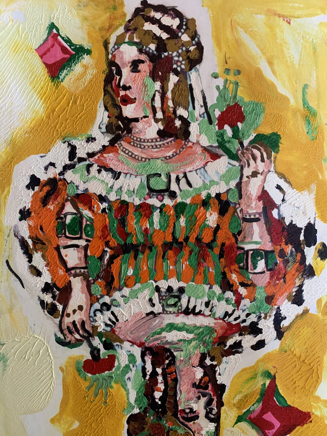 The Lewd Queen of Diamonds thomas ackermann