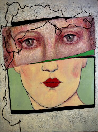 Silent Tension di M Kara, Pittura in vendita su Singulart