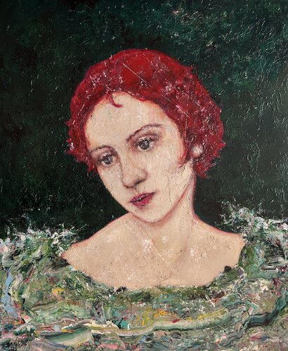 Whisper di M Kara, Pittura in vendita su Singulart