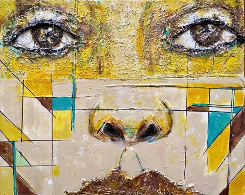 Unstable Geometry de M Kara, Pintura a la venta en Singulart