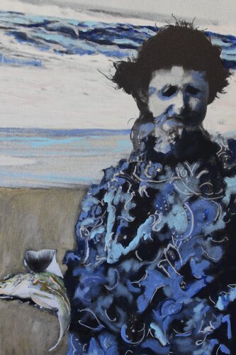 Fisher Woman de Glenna Mills, Pintura a la venta en Singulart