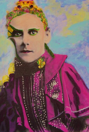 SOPHIA de Glenna Mills, Pintura a la venta en Singulart