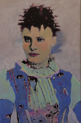 SHE SAW de Glenna Mills, Pintura a la venta en Singulart