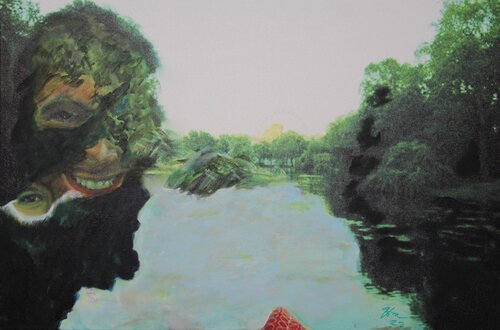 Summer by the Lake de Glenna Mills, Pintura a la venta en Singulart