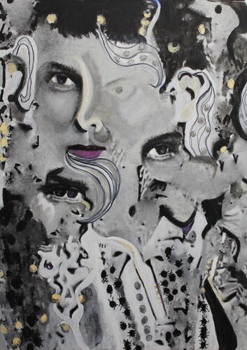 THE EYES HAVE IT de Glenna Mills, Pintura a la venta en Singulart