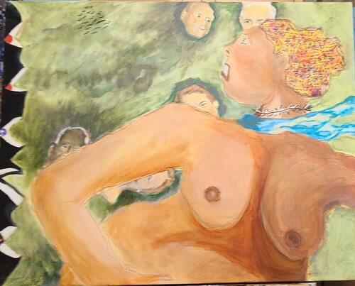 ROE V de Glenna Mills, Dibujo a la venta en Singulart