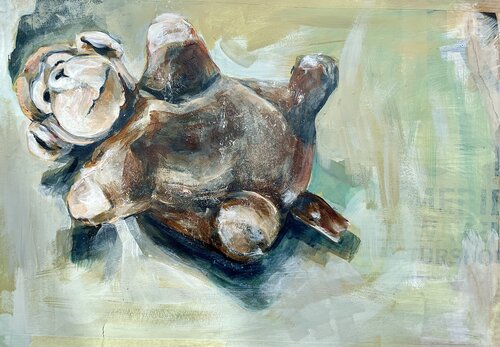 Affe No. 6 "Hoppla" van Michael Rehr-Hoffmann, Schilderij te koop op Singulart
