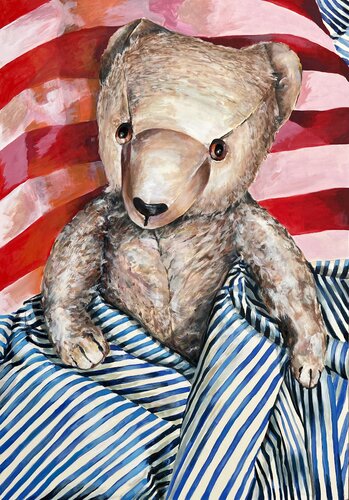 Schlaf' gut, Teddy! di Michael Rehr-Hoffmann, Pittura in vendita su Singulart