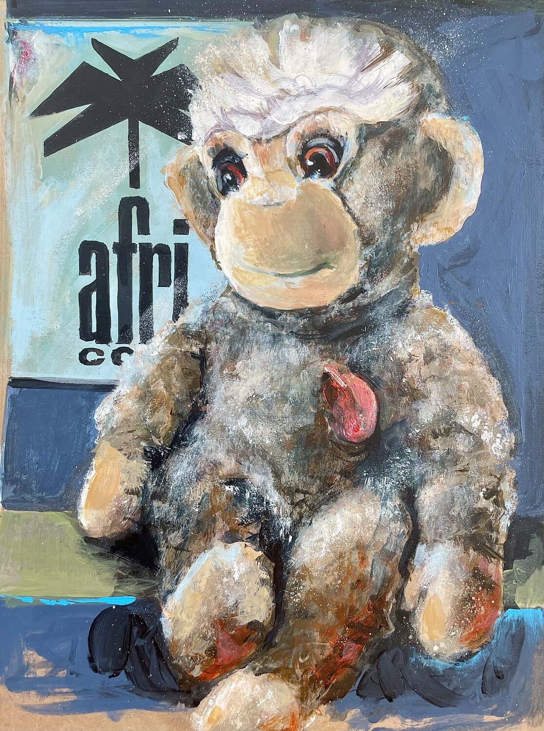 Affe No. 11 "I am an apeman" Afri-Cola Michael Rehr-Hoffmann