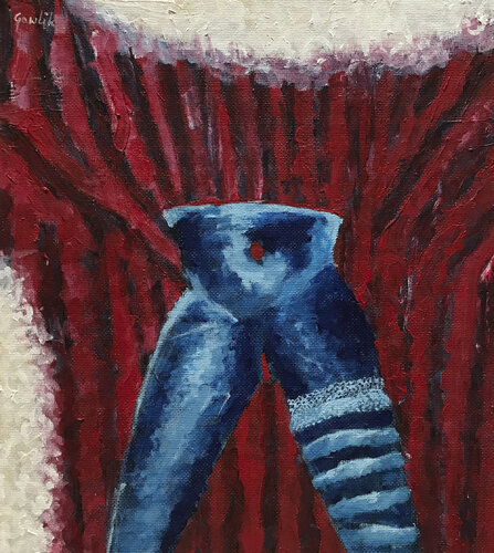 kankan (cancan) di Wojtek Gawlik, Pittura in vendita su Singulart