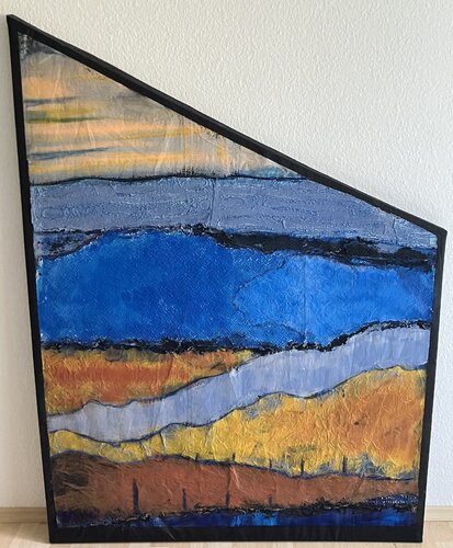 Wattenmeer van Susanne Lange-Magin, Schilderij te koop op Singulart