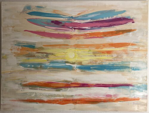 Sonnenstrahlen von Susanne Lange-Magin, Malerei kaufen auf Singulart