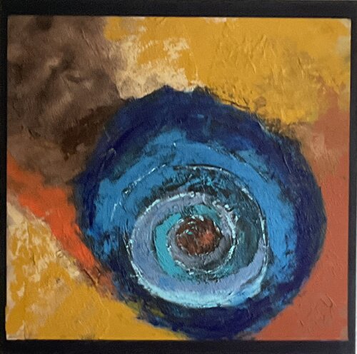 Das Auge Afrikas von Susanne Lange-Magin, Malerei kaufen auf Singulart