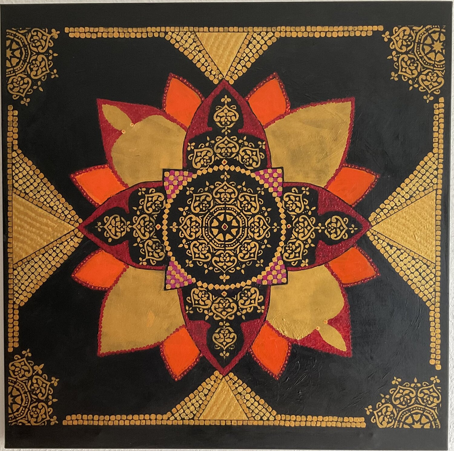Christstern-Mandala Susanne Lange-Magin