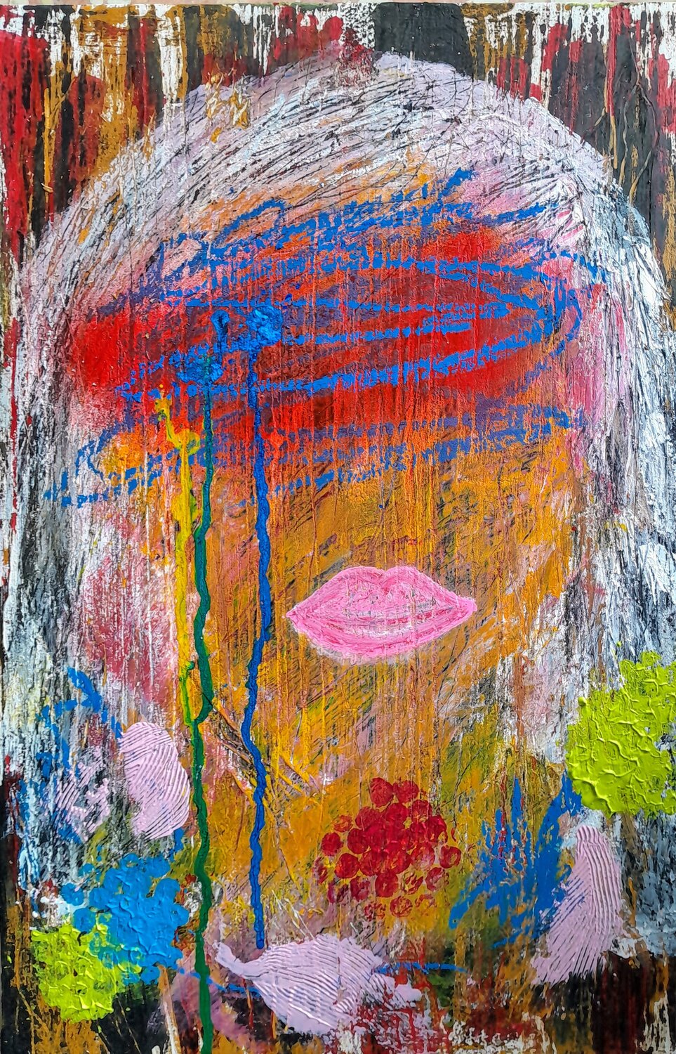 Behind Melanie Schelberg