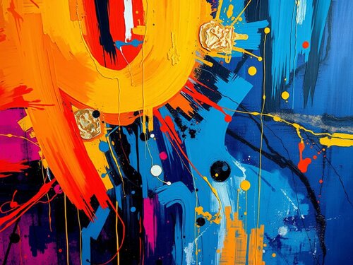 Chromatic Pulse de Theo Nartey, Impresión a la venta en Singulart