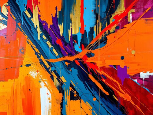 Celestial Surge di Theo Nartey, Stampa in vendita su Singulart