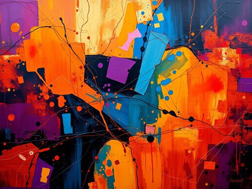Nebula Nexus de Theo Nartey, Impresión a la venta en Singulart