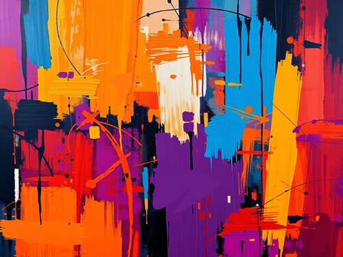 Vivid Rhapsody par Theo Nartey, Édition en vente sur Singulart