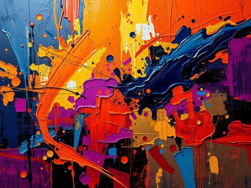 Visual Tempest di Theo Nartey, Stampa in vendita su Singulart