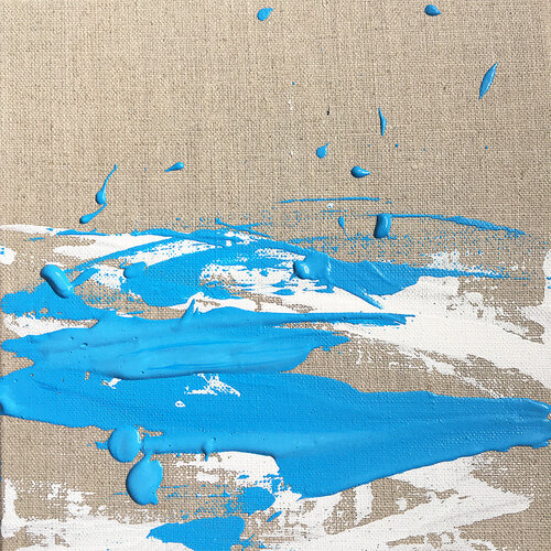 Return from the beach .1 de Bruno Planade, Pintura a la venta en Singulart