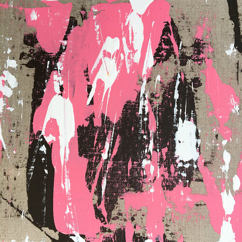 Griffures d'ours Pink von Bruno Planade, Malerei kaufen auf Singulart