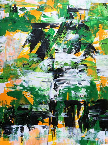 Jungle Hot Fever par Bruno Planade, Peinture en vente sur Singulart