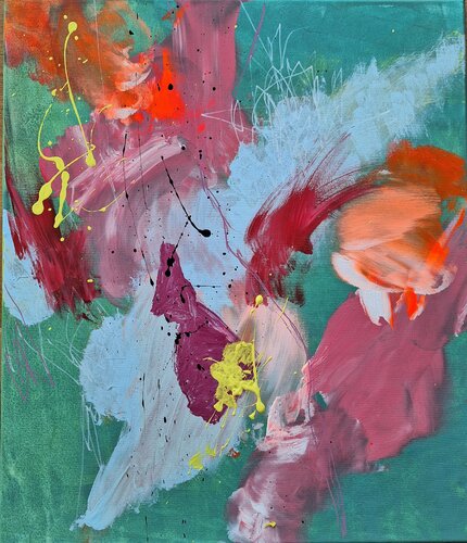 Ohne Titel di Gabriela Koller, Pittura in vendita su Singulart