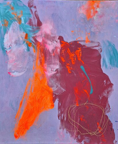 Ohne Titel di Gabriela Koller, Pittura in vendita su Singulart