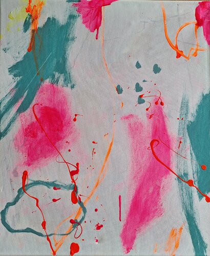 Color Explosion 2 by Gabriela Koller, Painting for Sale on Singulart