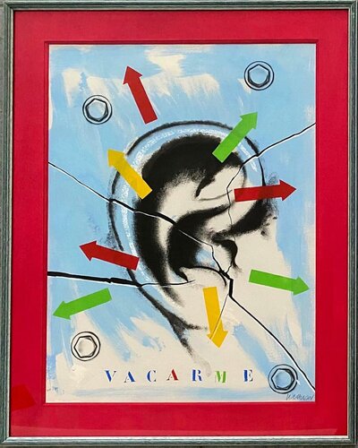 Vacarme par Peter Klasen, Édition en vente sur Singulart