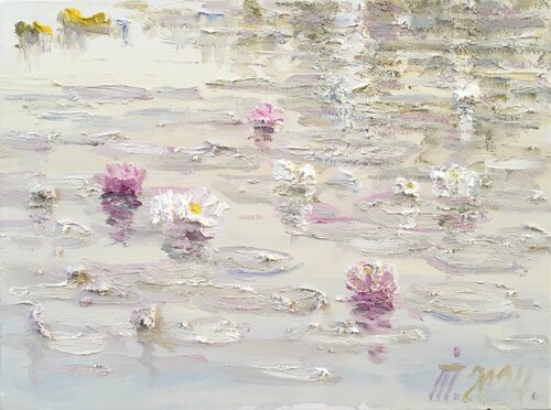 "Lake of water lilies" van Ivan Pylypenko, Schilderij te koop op Singulart