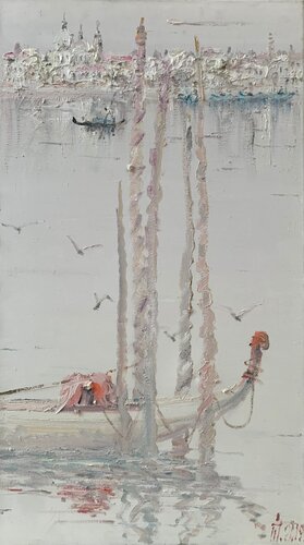 "Gondola" von Ivan Pylypenko, Malerei kaufen auf Singulart