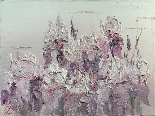 "Irises" de Ivan Pylypenko, Pintura a la venta en Singulart