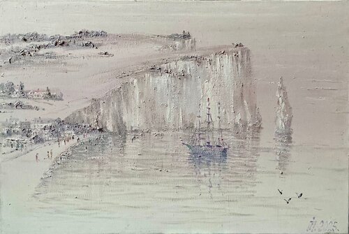 "White cliffs" by Ivan Pylypenko, 油畫 for Sale on Singulart