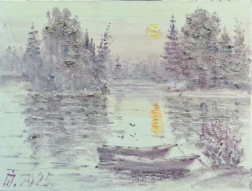 "A quiet morning" by Ivan Pylypenko, Painting for Sale on Singulart