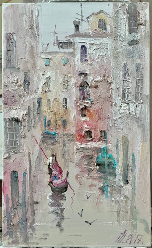 "A trip to Venice" by Ivan Pylypenko, Painting for Sale on Singulart