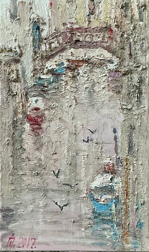 "The Venetian Bridge" by Ivan Pylypenko, Painting for Sale on Singulart