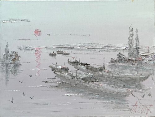 "China, Lake Taifu" by Ivan Pylypenko, Painting for Sale on Singulart