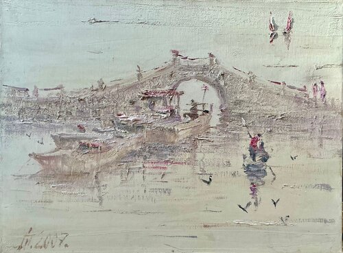 "Morning in China" by Ivan Pylypenko, Painting for Sale on Singulart