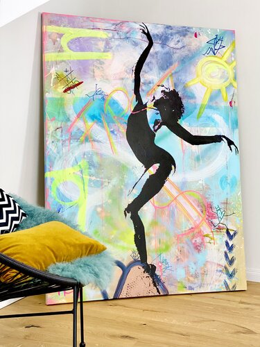 The First $ de Maho.art Magdalena Holler, Pintura a la venta en Singulart
